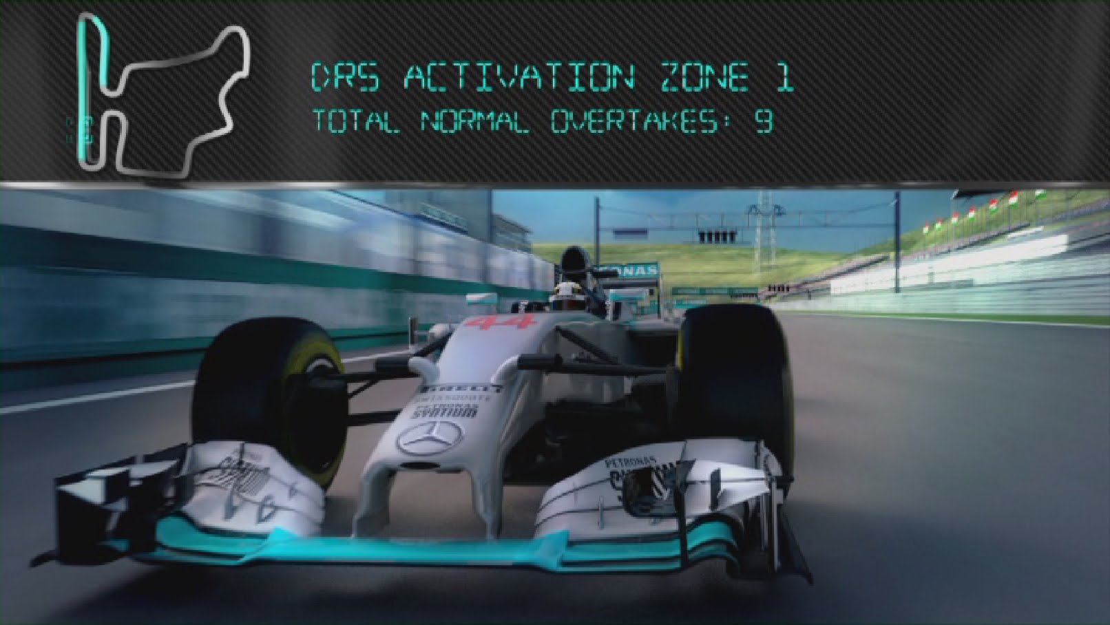 Hungaroring On Board With Lewis Hamilton In The F1 Simulator