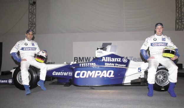 BMW Williams 2001 car laumch