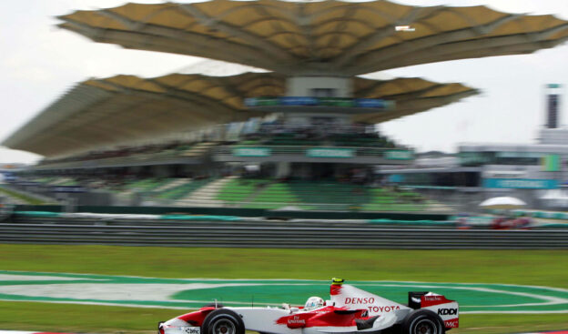 Jarno Trulli Toyota TF107 Malaysia