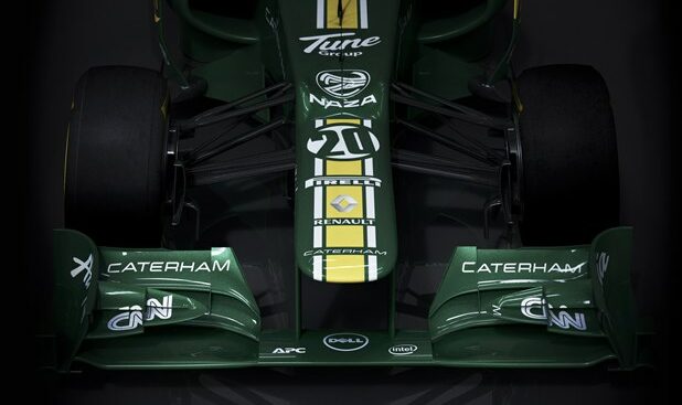 Caterham C01 F1 car has been launched