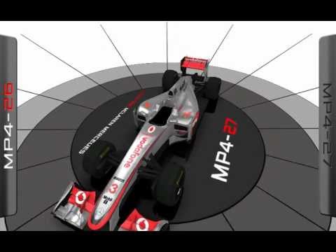 Vodafone McLaren Mercedes MP4-27 Revealed