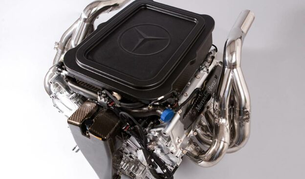 mercedes f1 engine fo108v