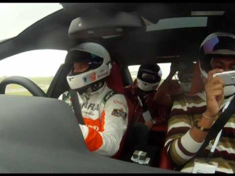 Sahara Force India and Mercedes-Benz bring to you a Track Day with Paul and Nico