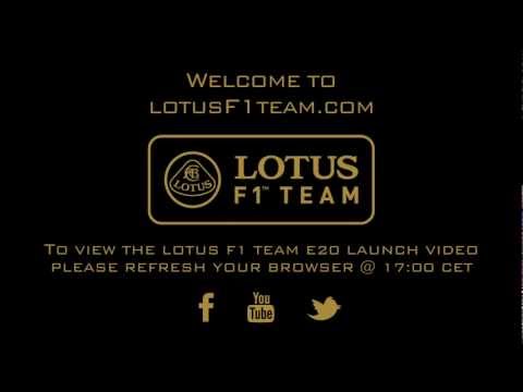 Lotus F1 Team - E20 Holding video