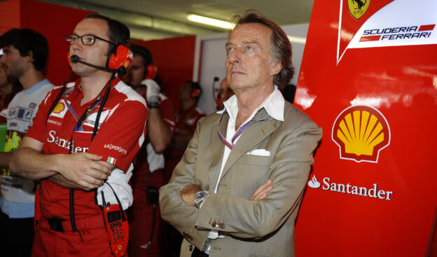 Luca di Montezemolo and Stefano Domenicali