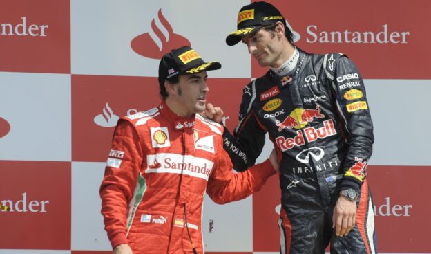 Mark Webber & Fernando Alonso