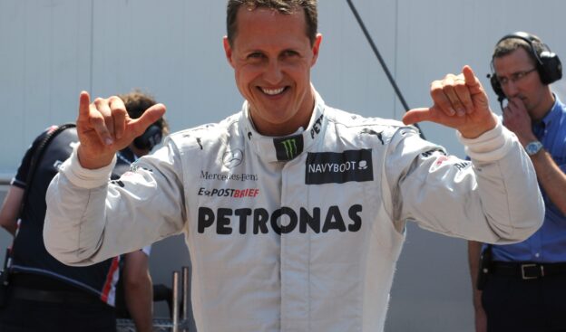 Schumacher happy