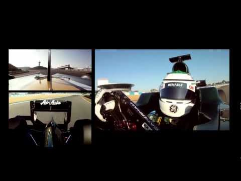 Caterham F1 onboard cameras: Heikki Kovalainen laps of Jerez