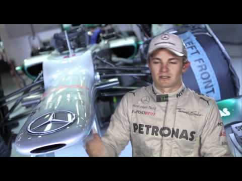 Nico Rosberg: Car-Launch 2012 Interview about the new Mercedes AMG Petronas W03