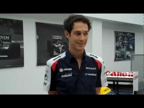 Behind the scenes with Bruno Senna