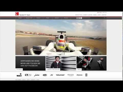 Interactive 360° Onboard Lap - Sauber F1 Team