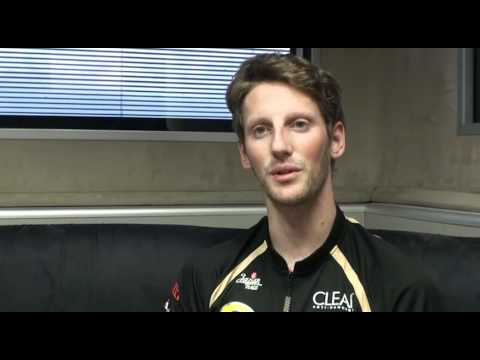 Romain Grosjean satisfied after the result in Silverstone