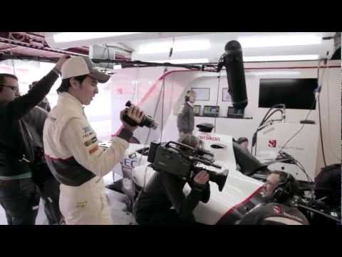 Sauber F1 Team - Sergio „Checo" Pérez introduces his team