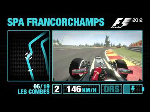 F1 2012 - Spa-Francorchamps Hotlap Video