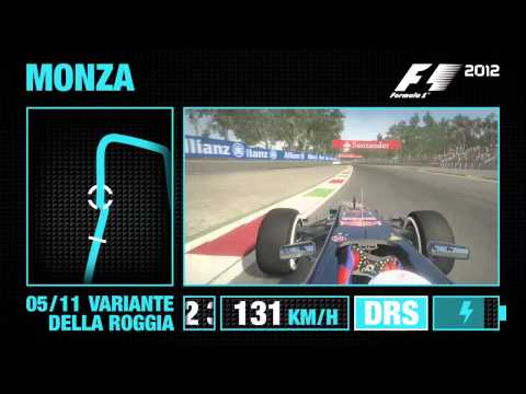 F1 2012 - Monza Hotlap Video