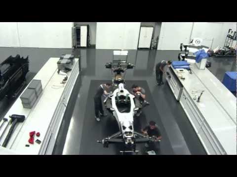 Time lapse: Preparation of race cars for overseas transport - Sauber F1 Team