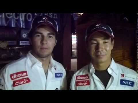 2012 GP of Singapore, Ask the Driver / Preview - Sauber F1 Team