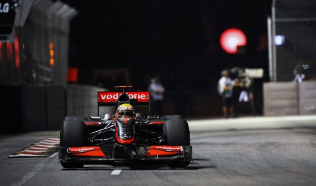 Lewis Hamilton McLaren MP4-25