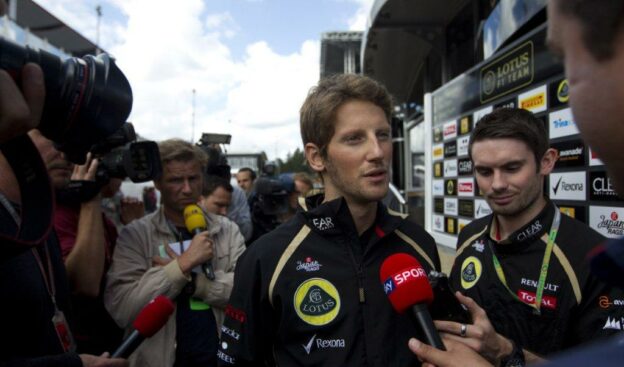 Romain Grosjean interviewed