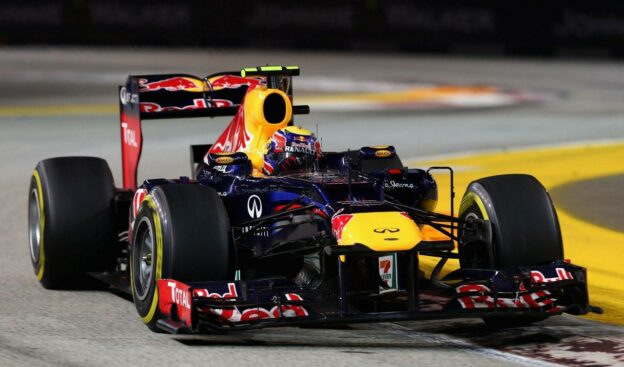 Mark Webber Singapore 2012