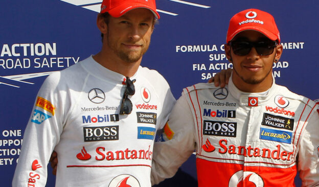 Jenson Button & Lewis Hamilton