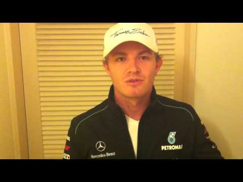 Nico Rosberg after 2012 F1 GP of Japan