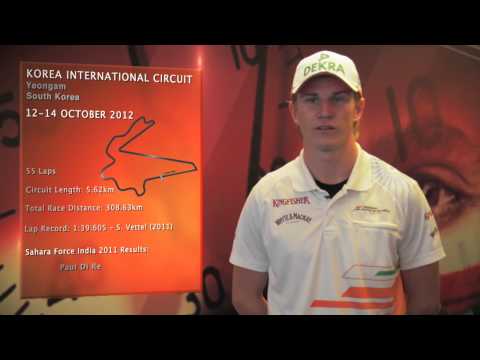 Nico Hulkenberg's guide for Korea