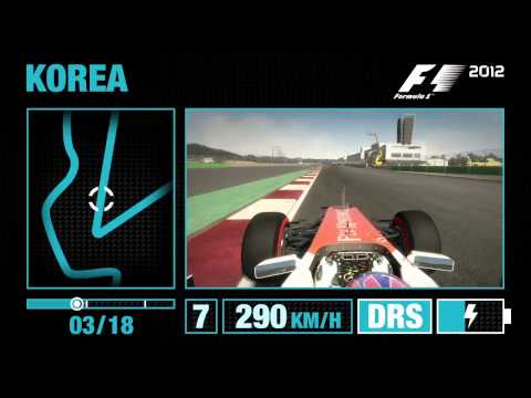 F1 2012 Korea circuit Hotlap