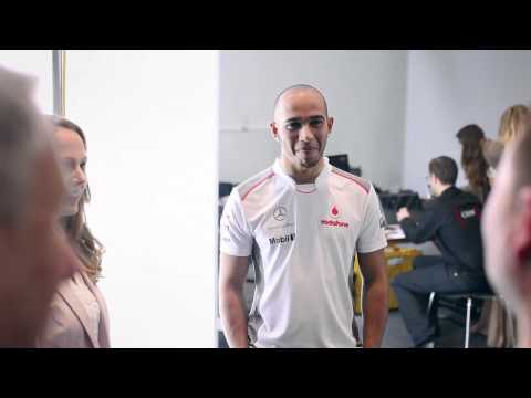 Team McLaren Members at the 2012 Vodafone McLaren Mercedes Collection Photoshoot