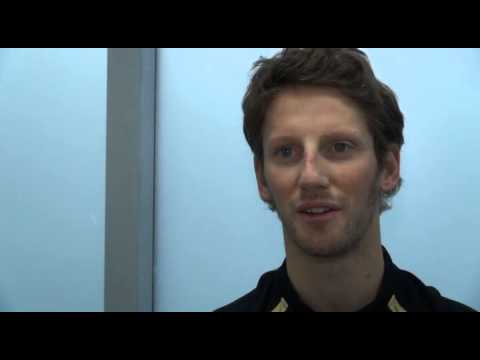 Romain Grosjean video blog 2012 indian F1 GP