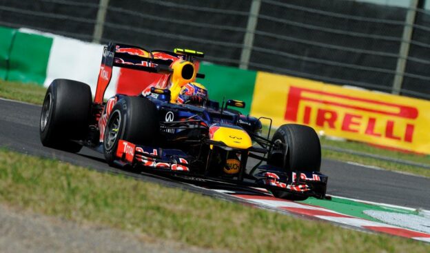 Mark Webber Red Bull RB8