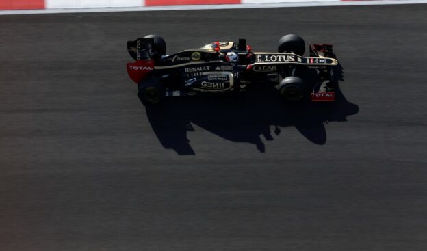 Kimi Raikkonen Lotus E20 USA 2012