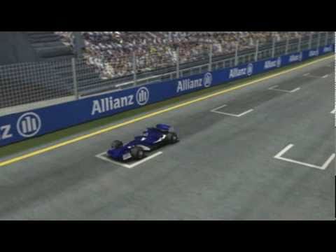 Interlagos F1 circuit animated lap