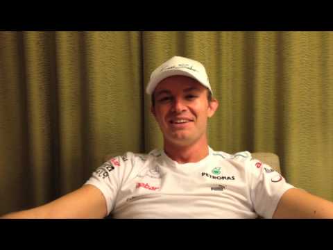 Nico Rosberg: video message after US F1 GP 2012 Austin