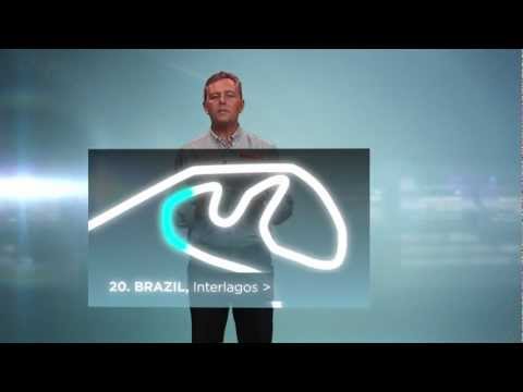 2012 Brazil F1 GP 3D Track Experience