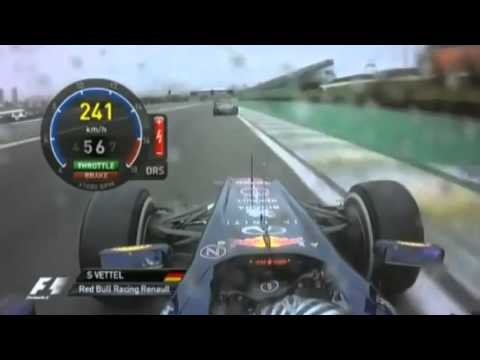 Video shows Vettel made illegal pass in 2012 Brazilian F1 GP