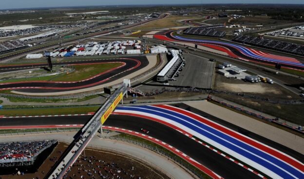 View Circuit of The Americas from the tower