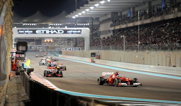 Fernando Alonso Abu Dhabi F2012