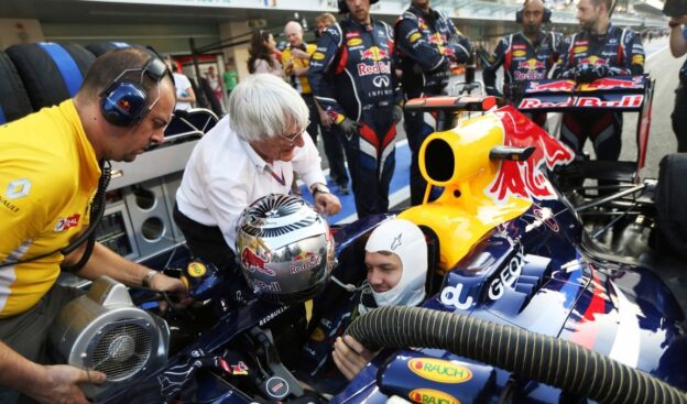 Bernie Eccleston at Abu Dhabi GP