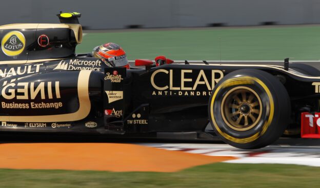 Romain Grosjean India 2012 Lotus E20