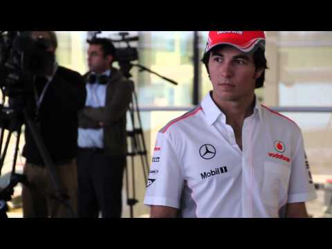 Behind the scenes with Checo at McLaren Technology Center