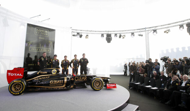 Launch Lotus E20 2012