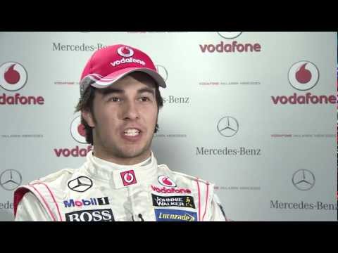 2013 McLaren F1 launch interview Sergio Pérez (HD)