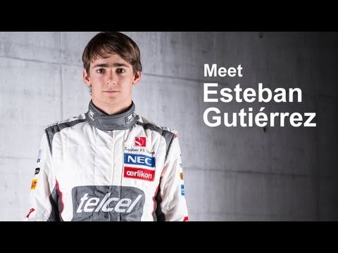 Meet Esteban Gutiérrez - Sauber F1 Team