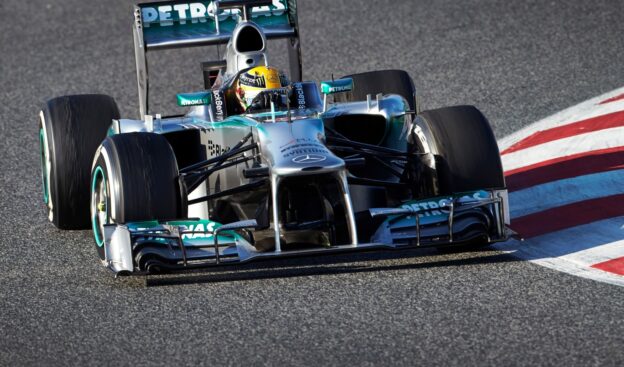 Lewis Hamilton Mercedes W04