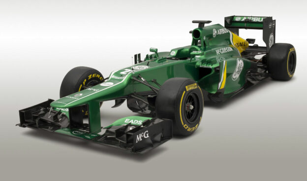 Caterham CT03 launched in Jerez