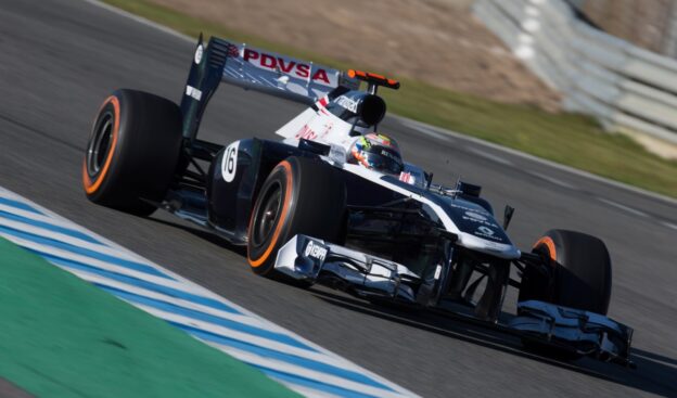 Pastor Maldonado 2013 wintertesting, Williams FW34 Renault