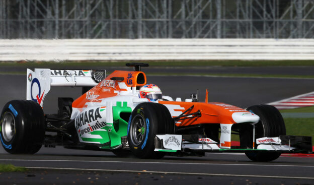 Paul di Resta shakedown Force India VJM06