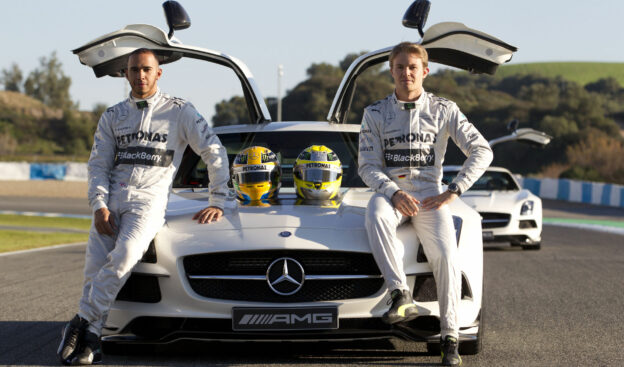 Lewis Hamilton & Nico Rosberg