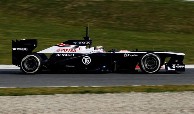 Williams FW35 testing at Barcelona